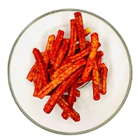 Churritos de Nopal  Enchilado